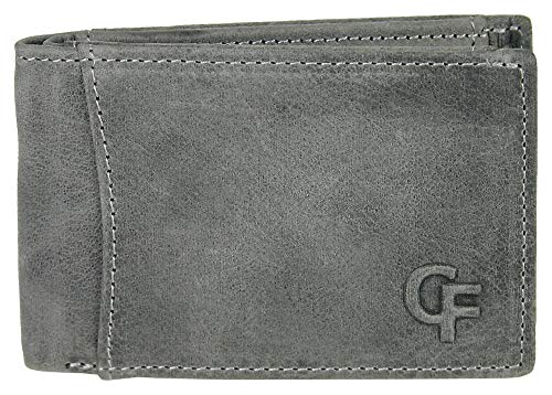 CF CATTERFELD Herren Mini-Geldbörse Echt-Leder mit RFID-Schutz von CF CATTERFELD