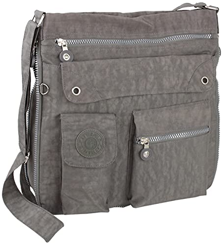 CF CATTERFELD Sportliche & leichte Damen Umhängetasche Schultertasche Rucksacktasche - wasserabweisendes Nylon von CF CATTERFELD