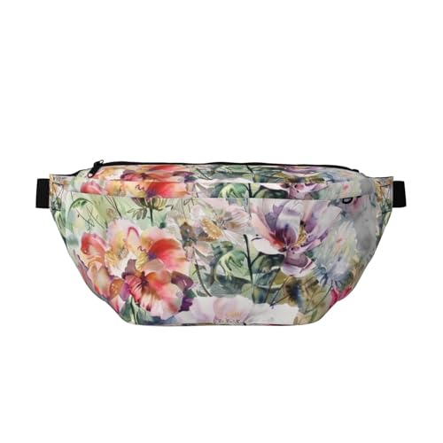 Bauchtasche mit Hut und Kürbis, Bauchtasche, Umhängetasche mit verstellbarem Gürtel, für Damen und Herren, mehrfarbig, Einheitsgröße, Wanderrucksack Bauchtasche mit Hut und Kürbis, Bauchtasche, Umhängetasche mit verstellbarem Gürtel, für Damen und Herren, mehrfarbig, Einheitsgröße, Wanderrucksack von CFAN