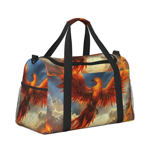Leichte Reisetasche für Wochenendausflüge, Handgepäcktasche, Turnbeutel oder Übernachtungstasche, Vogelflügel fliegend von CFAN