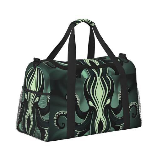 Leichte Weekender Duffel Bags Reisetasche - Handgepäcktasche, Kabinentasche, Turnbeutel oder Übernachtungstasche, Octopus Kraken Leichte Weekender Duffel Bags Reisetasche - Handgepäcktasche, Kabinentasche, Turnbeutel oder Übernachtungstasche, Octopus Kraken von CFAN