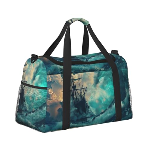 Leichte Weekender Seesack Reisetasche – Handgepäcktasche, Kabinentasche, Turnbeutel oder Übernachtungstasche, Versand in großer Welle von CFAN