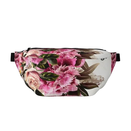 Vintage Flower Chest Shoulder Bags Crossbody Bag, Waistpack for Runner Workout Hiking Cycling Travelling, mehrfarbig, Einheitsgröße, Wanderrucksack Vintage Flower Chest Shoulder Bags Crossbody Bag, Waistpack for Runner Workout Hiking Cycling Travelling, mehrfarbig, Einheitsgröße, Wanderrucksack von CFAN