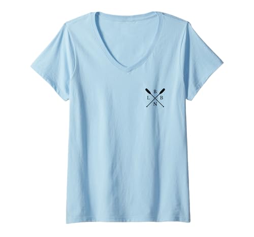 Damen Echter Lübbener Design mit Wappen und Rudel Geschenkidee T-Shirt mit V-Ausschnitt Damen Echter Lübbener Design mit Wappen und Rudel Geschenkidee T-Shirt mit V-Ausschnitt von CFD-Medien