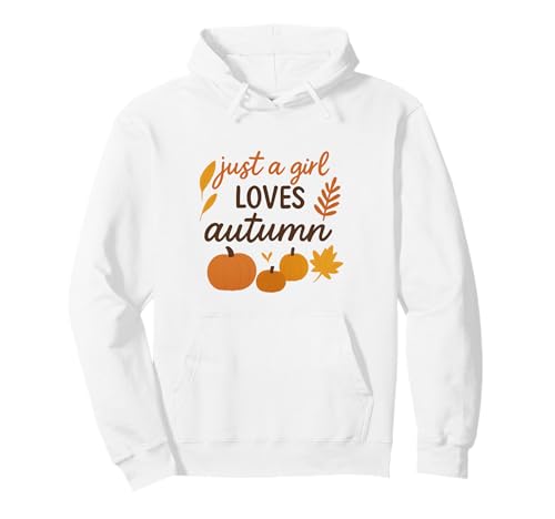 Herbstliches Design Herbst Geschenkidee Damen Mädchen Autumn Pullover Hoodie von CFD-Medien