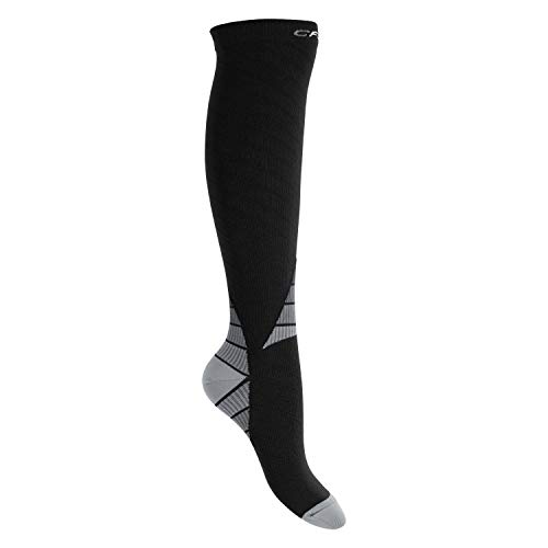 CFLEX Herren & Damen Sport Strümpfe (1 Paar) Kompressions Kniestrümpfe - Schwarz-Grau 39-42 von CFLEX