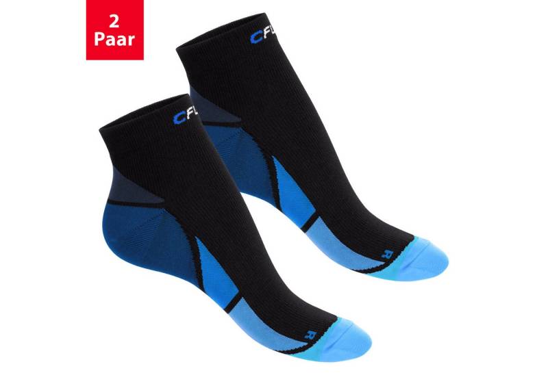 CFLEX Kompressionsstrümpfe Sportsocken für Herren & Damen mit Kompression 2er & 4er von CFLEX