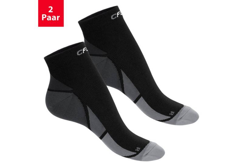 CFLEX Kompressionsstrümpfe Sportsocken für Herren & Damen mit Kompression 2er & 4er von CFLEX