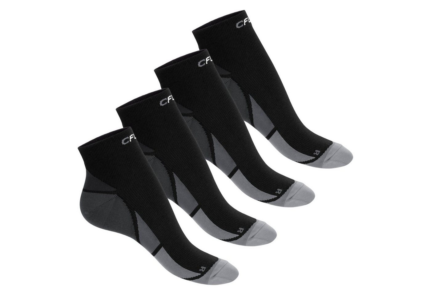 CFLEX Kompressionsstrümpfe Sport Socken für Herren & Damen (2/4 Paar) mit Kompression von CFLEX