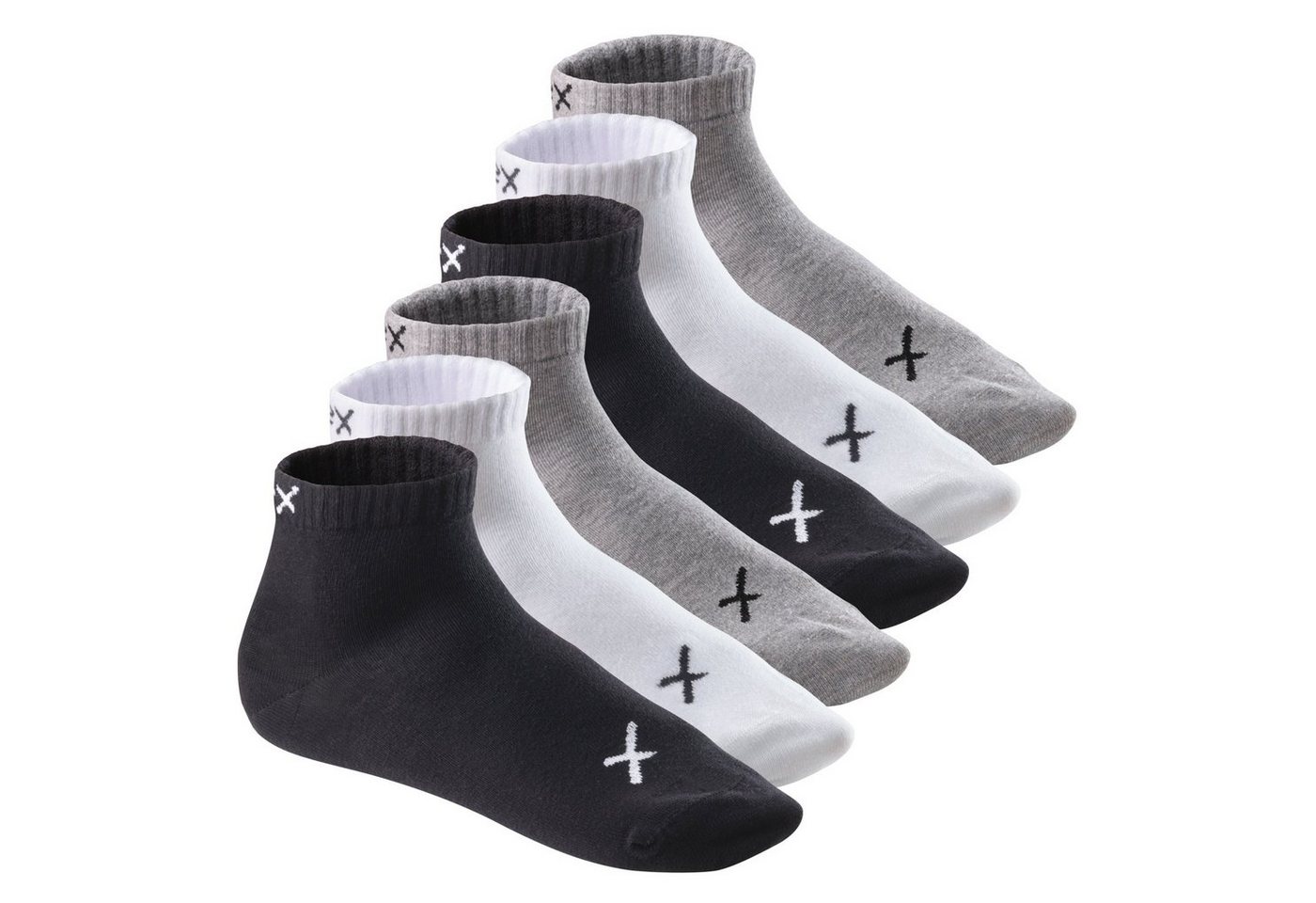 CFLEX Kurzsocken Lifestyle Kurzschaft Socken für Damen & Herren (6 Paar) Sneaker von CFLEX