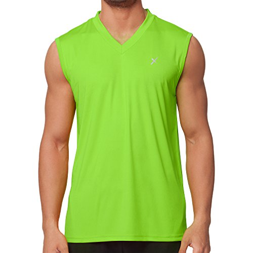CFLEX Herren Sport Shirt Fitness Muscle-Shirt Sportswear Collection - Electric Green S CFLEX Herren Sport Shirt Fitness Muscle-Shirt Sportswear Collection - Electric Green S von CFLEX