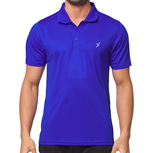 CFLEX Herren Sport Shirt Fitness Polo-Shirt Sportswear Collection - Royal M von CFLEX