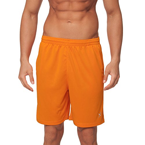 CFLEX Herren Sport Shorts Fitness Kurze Hose Sportswear Collection - Orange L von CFLEX