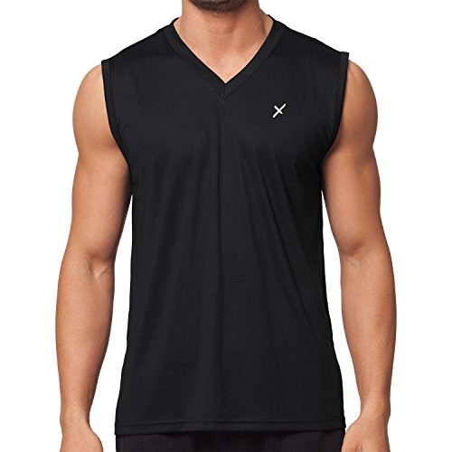 CFLEX Herren Sport Shirt Fitness Muscle-Shirt Sportswear Collection - Schwarz M von CFLEX