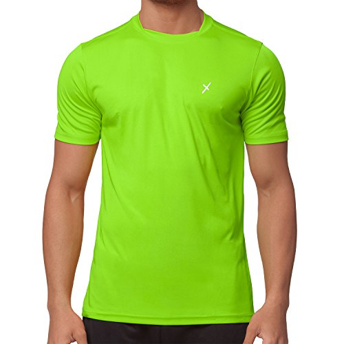CFLEX Herren Sport Shirt Fitness T-Shirt Sportswear Collection - Electric Green XXL von CFLEX