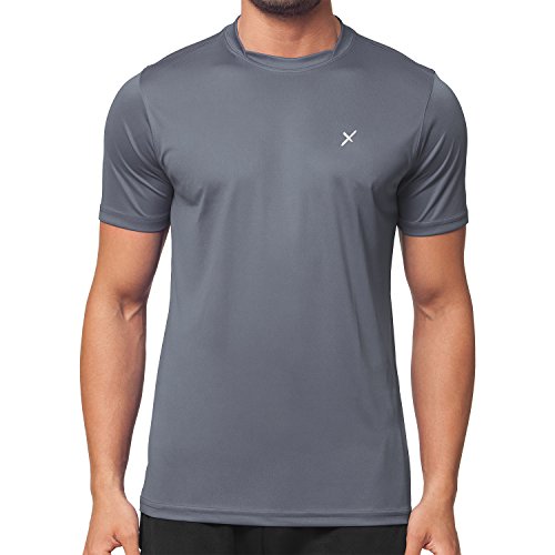 CFLEX Herren Sport Shirt Fitness T-Shirt Sportswear Collection - Grau M von CFLEX