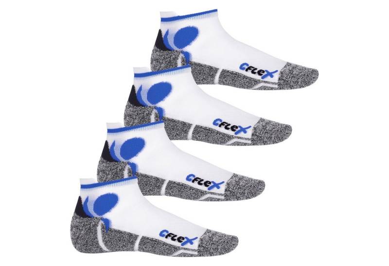 CFLEX Sportsocken Running Damen & Herren Sport Sneaker Socken (4 Paar) Laufsocken von CFLEX