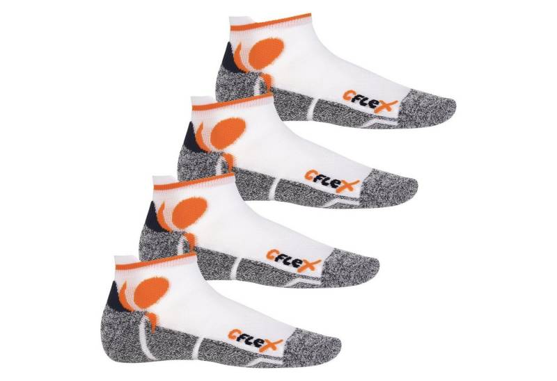 CFLEX Sportsocken Running Damen & Herren Sport Sneaker Socken (4 Paar) Laufsocken von CFLEX