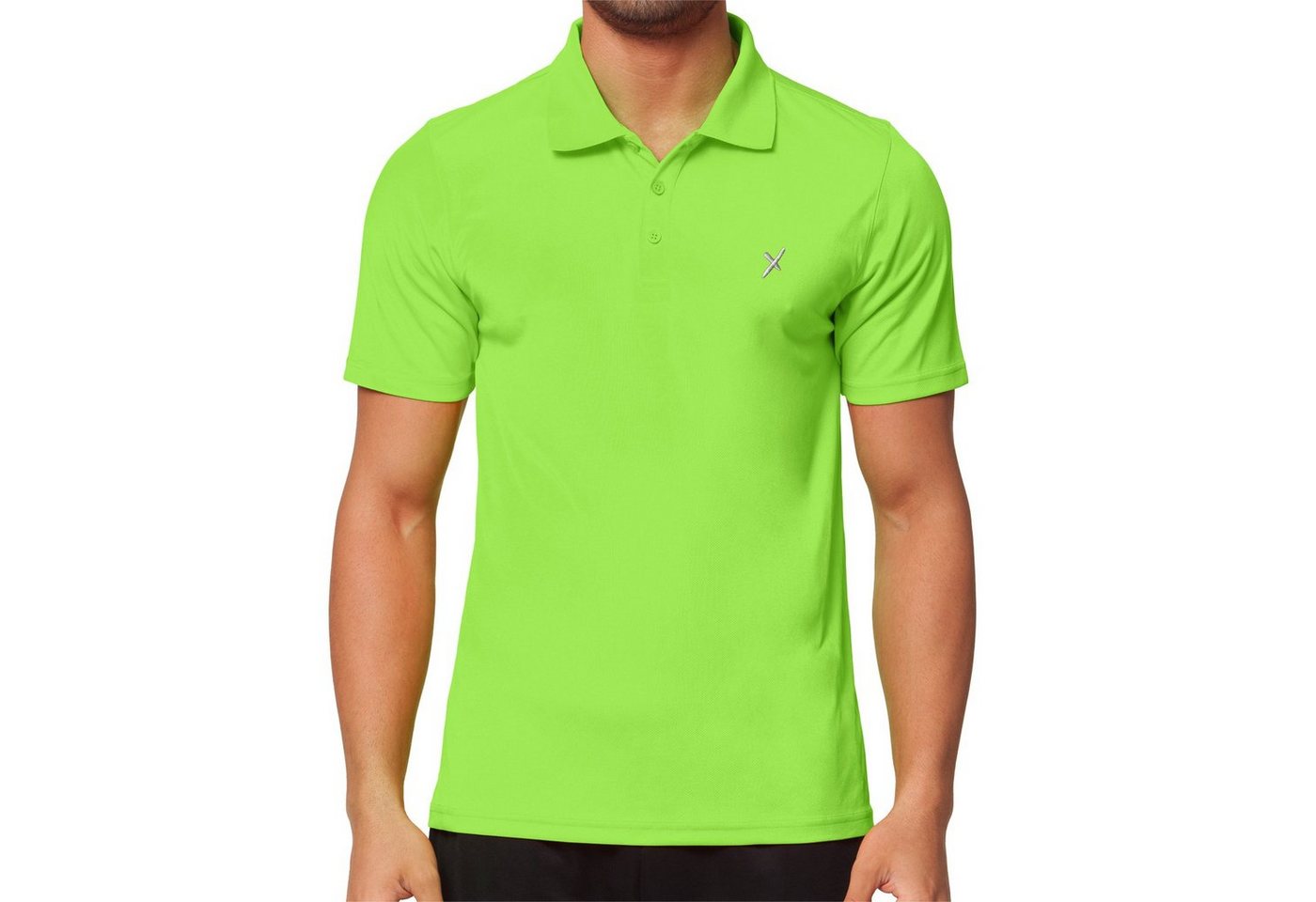 CFLEX Trainingsshirt Herren Sport Shirt Fitness Polo-Shirt Sportswear Collection von CFLEX