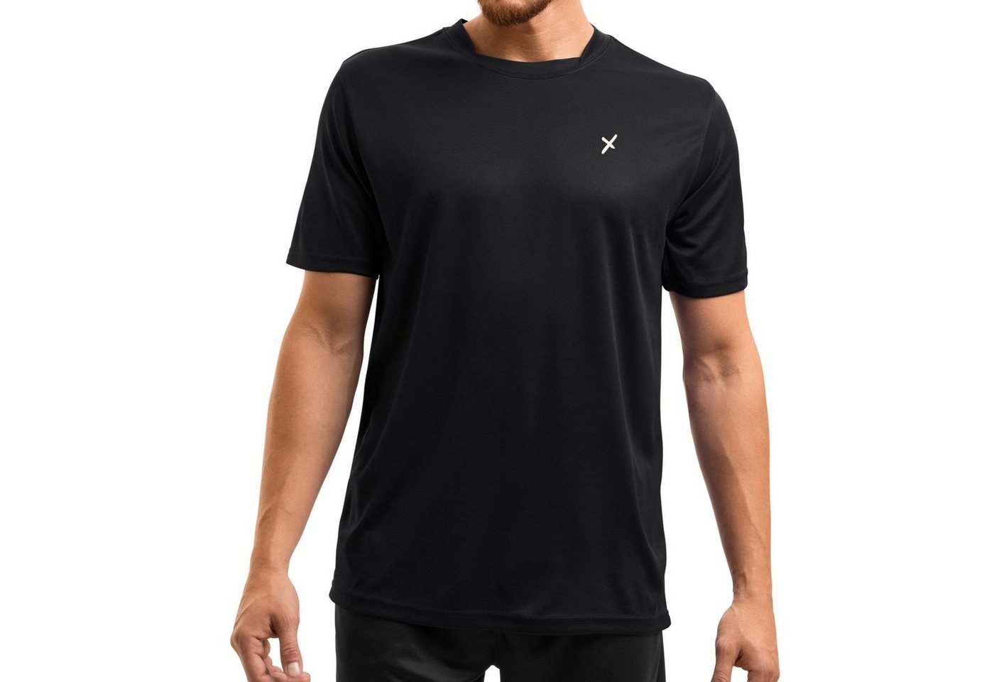 CFLEX Trainingsshirt Herren Sport Shirt Fitness T-Shirt piqué Sportswear Collection von CFLEX