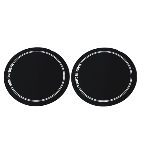 2pcs Head Patch PET PET Ware Drumhead Patch Protektor für Praxisleistung Single Pedal White Percussion Patch Paddrumhead Protektor Head Patch Haut PatchPerCussion Patch Patch (Einzelpedalschwarz) von CFTGIW