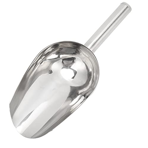 Haustier Futter Flecken Stahl Hundefutter Löffel Griff Fütterungslöffel für Hunde Katzen Haustier Futter Schaufelstainl Stahl Haustier Futter Shoveldog Food Spoonpet Fütterung Spooncat Food von CFTGIW