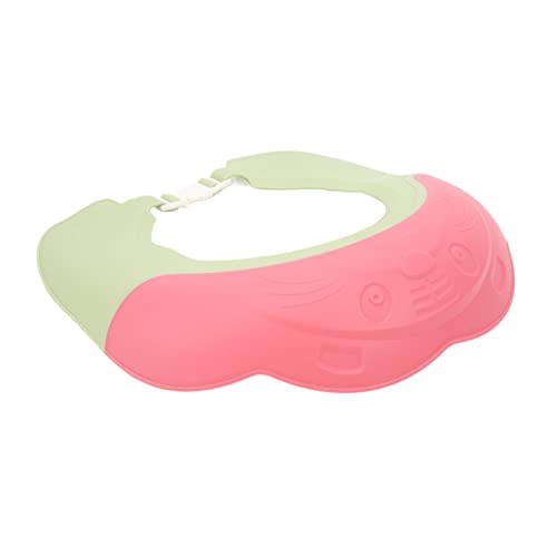 Waschen H Silicon Elastizität Widen B Dusche Grüne Waschen H Bad Shieldtoddler Wäsche Badewaschung Waschhut Dusche Shield Hut Diese Badhut Serviert a (Rot) von CFTGIW