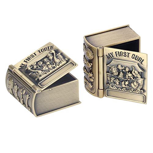 Zahnstapfkasten Zahn Boxto Zahnstapfkasten Exquisite Polierschule Gravur Muster Metall Zahnbox Erinnerungen. Unser Andenkenzahn Gravieren eine Eleganz Ihr Akribischer Teil von CFTGIW