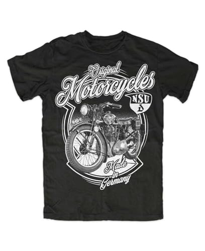 NSU-Supermax T-Shirt M2 Consul Prima Superlux Youngtimer Vintage Motorcycle von CFZQYALNB