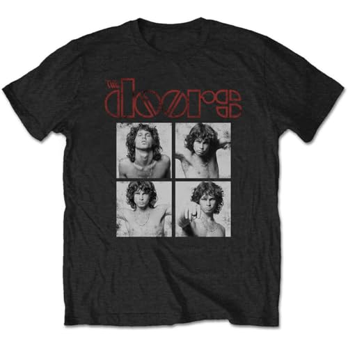 The Doors Jim Morrison Profiles Licensed t-Shirt Man von CFZQYALNB