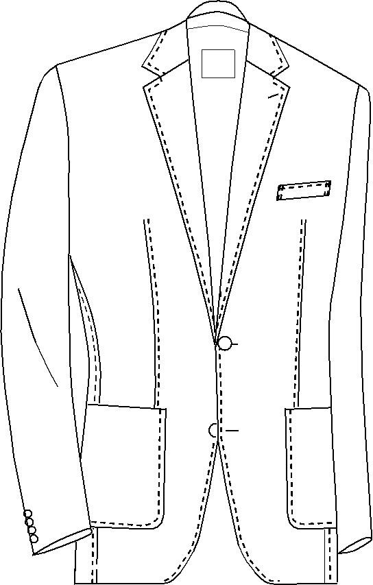 CG – CLUB of GENTS - CG Cuba-J SV Sakko braun - Gr. - 48 von CG – CLUB of GENTS