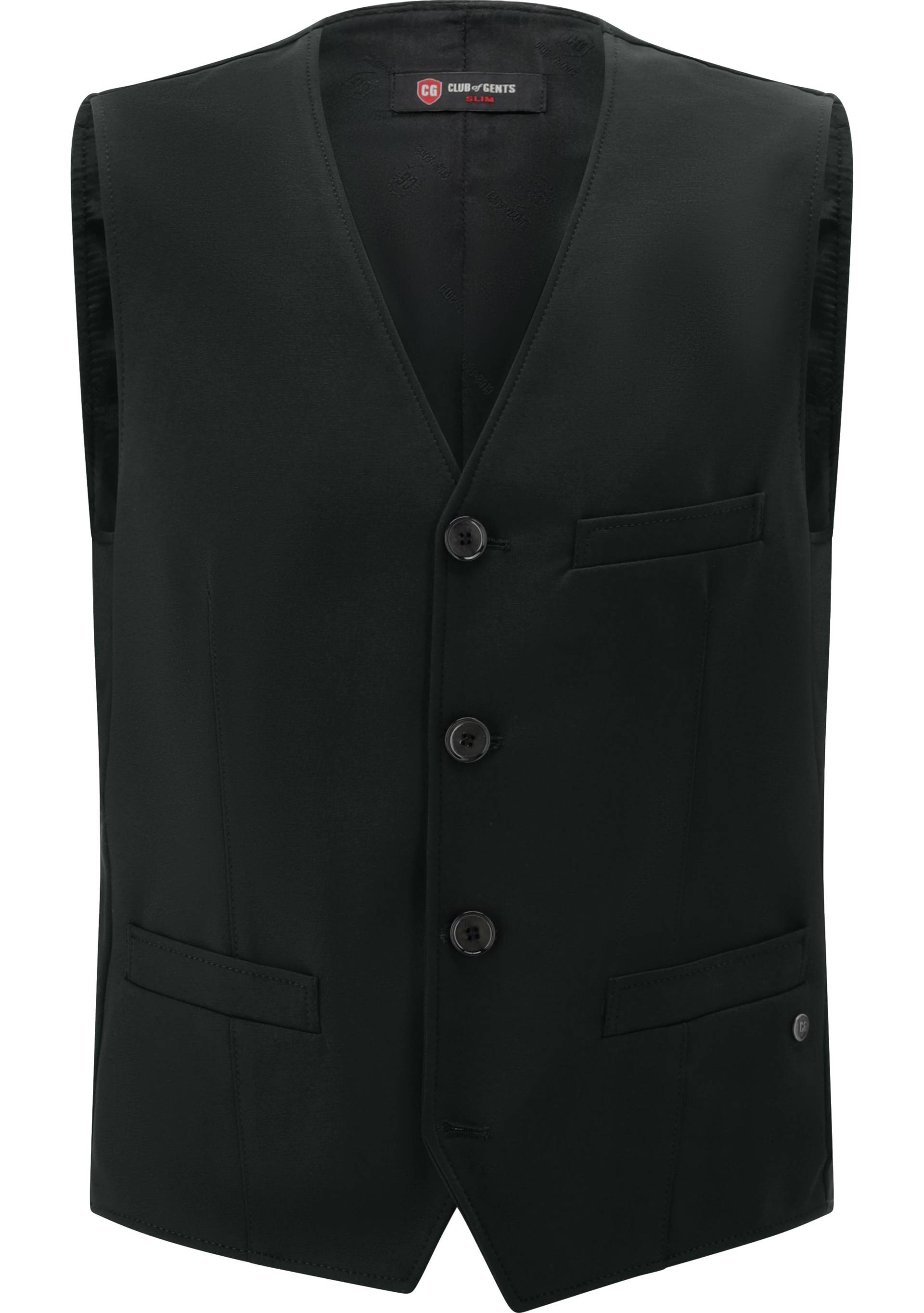 CG – CLUB of GENTS - CG Morin Weste schwarz - Gr. - 54 von CG – CLUB of GENTS