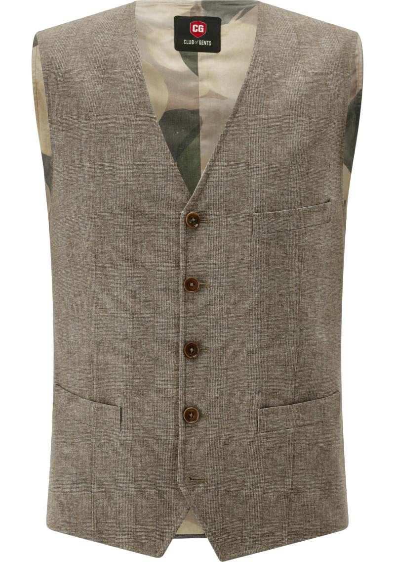 CG – CLUB of GENTS - CG Mosley-J Weste dunkelbeige - Gr. - 52 von CG – CLUB of GENTS