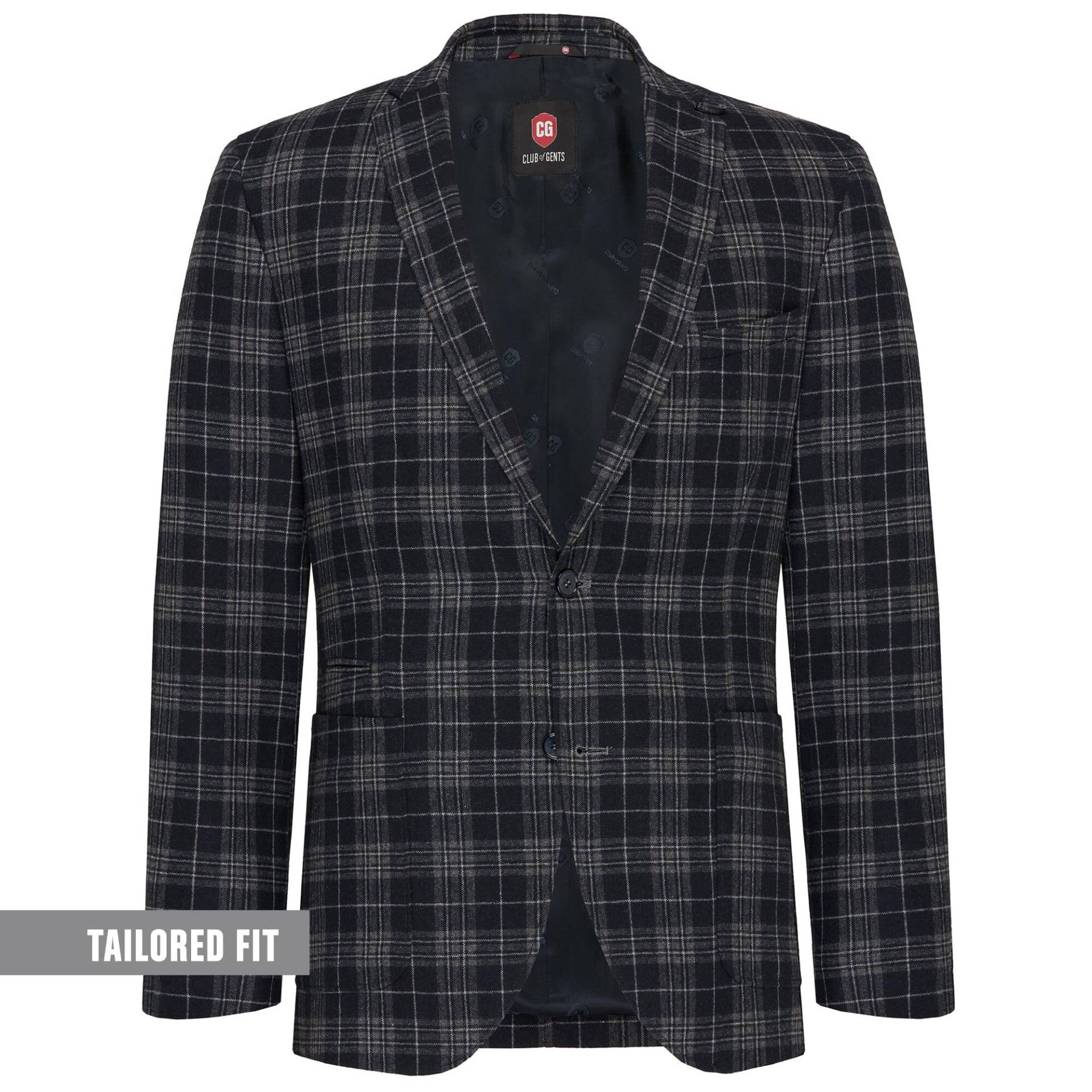 CG – CLUB of GENTS - Sakko/Jacket CG Adkyn SV blau dunkel - Gr. - 102 von CG – CLUB of GENTS