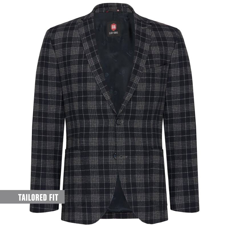CG – CLUB of GENTS - Sakko/Jacket CG Adkyn SV blau dunkel - Gr. - 102 von CG – CLUB of GENTS
