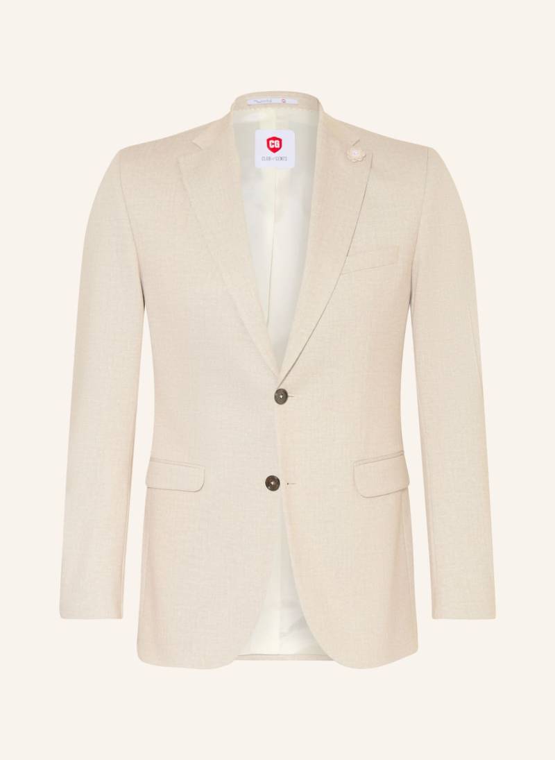 Cg - Club Of Gents Anzugsakko Cg Paul Slim Fit beige von CG - CLUB of GENTS
