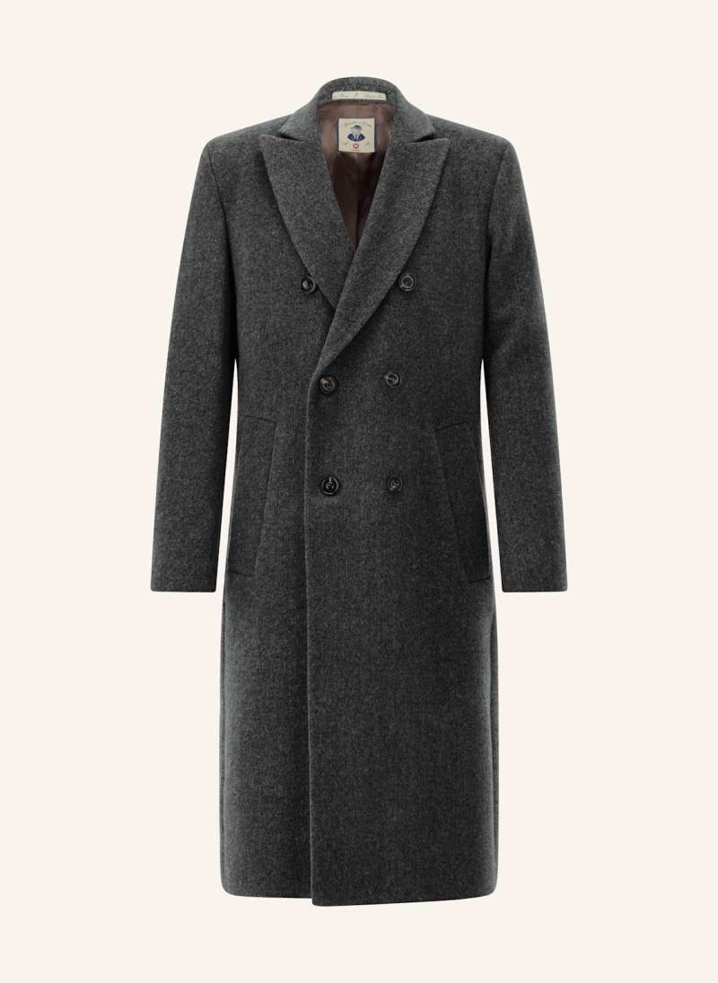 Cg - Club Of Gents Mantel Cg Malton Bv Slim Fit grau von CG - CLUB of GENTS