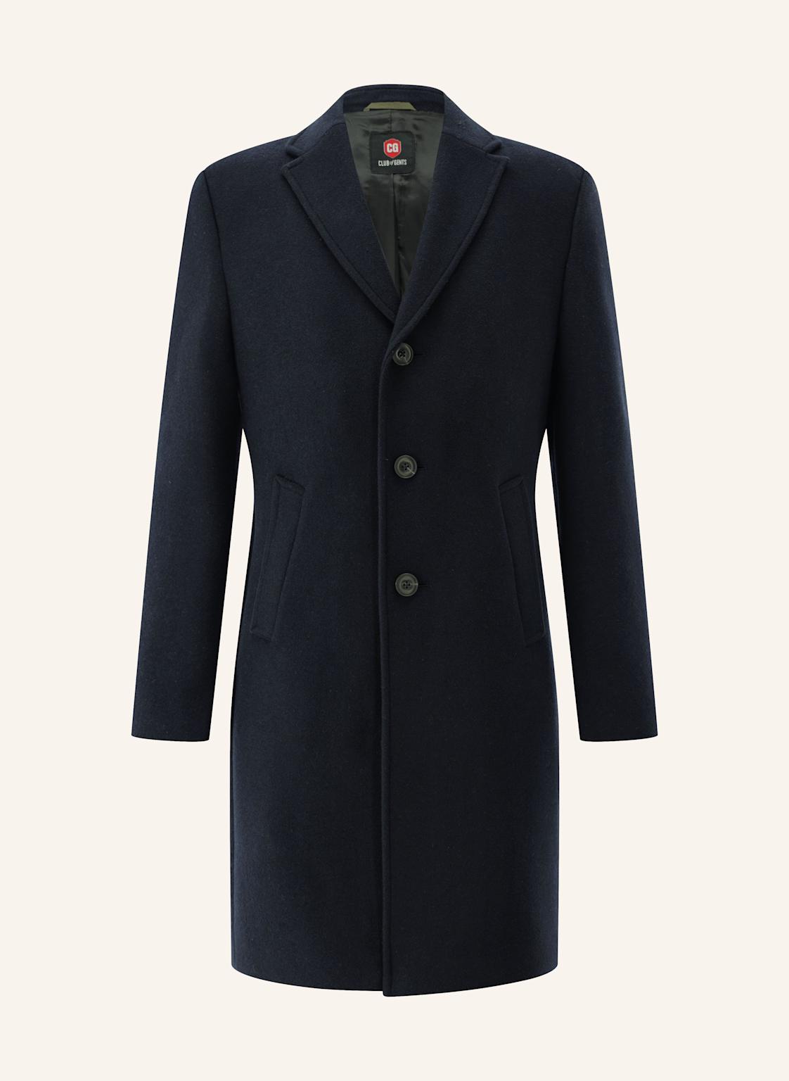 Cg - Club Of Gents Mantel Cg Manfred Slim Fit blau von CG - CLUB of GENTS