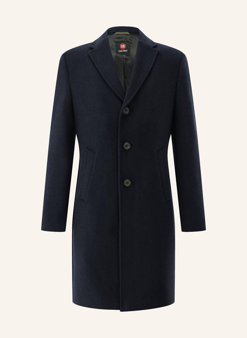 Cg - Club Of Gents Mantel Cg Manfred Slim Fit blau von CG - CLUB of GENTS