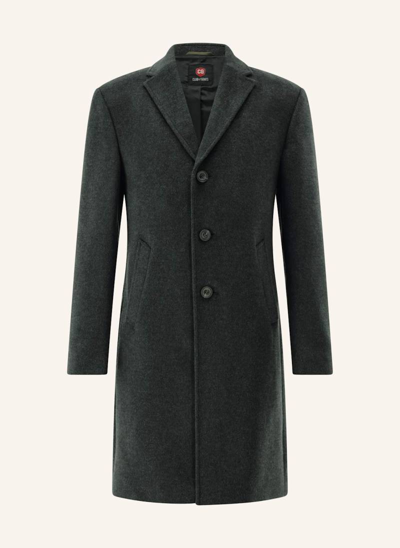 Cg - Club Of Gents Mantel Cg Manfred Slim Fit grau von CG - CLUB of GENTS