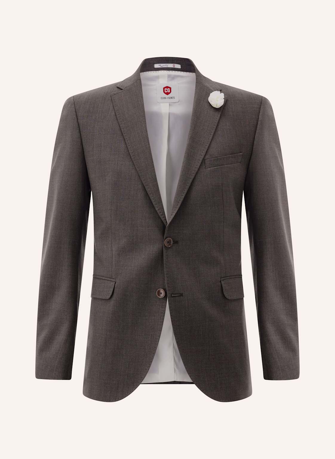 Cg - Club Of Gents Sakko Cg Paul Sv Slim Fit braun von CG - CLUB of GENTS