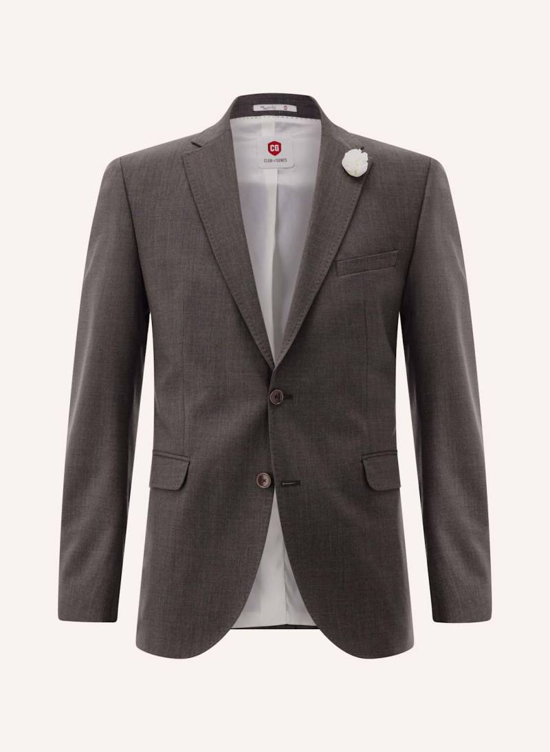 Cg - Club Of Gents Sakko Cg Paul Sv Slim Fit braun von CG - CLUB of GENTS