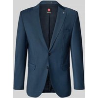 CG - Club of Gents 2-Knopf-Sakko mit Reverskragen in Metallic Blue, Größe 102 von CG - Club of Gents