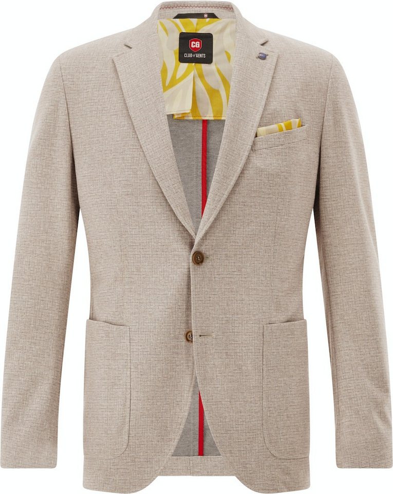 CG Club of Gents Anzugsakko Sakko/Jacket CG Carter-J SV BRAUN HELL von CG Club of Gents