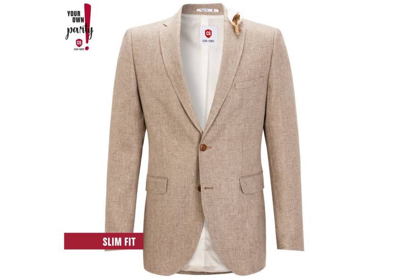 CG Club of Gents Anzugsakko Sakko/Jacket CG Paul SV BEIGE HELL von CG Club of Gents