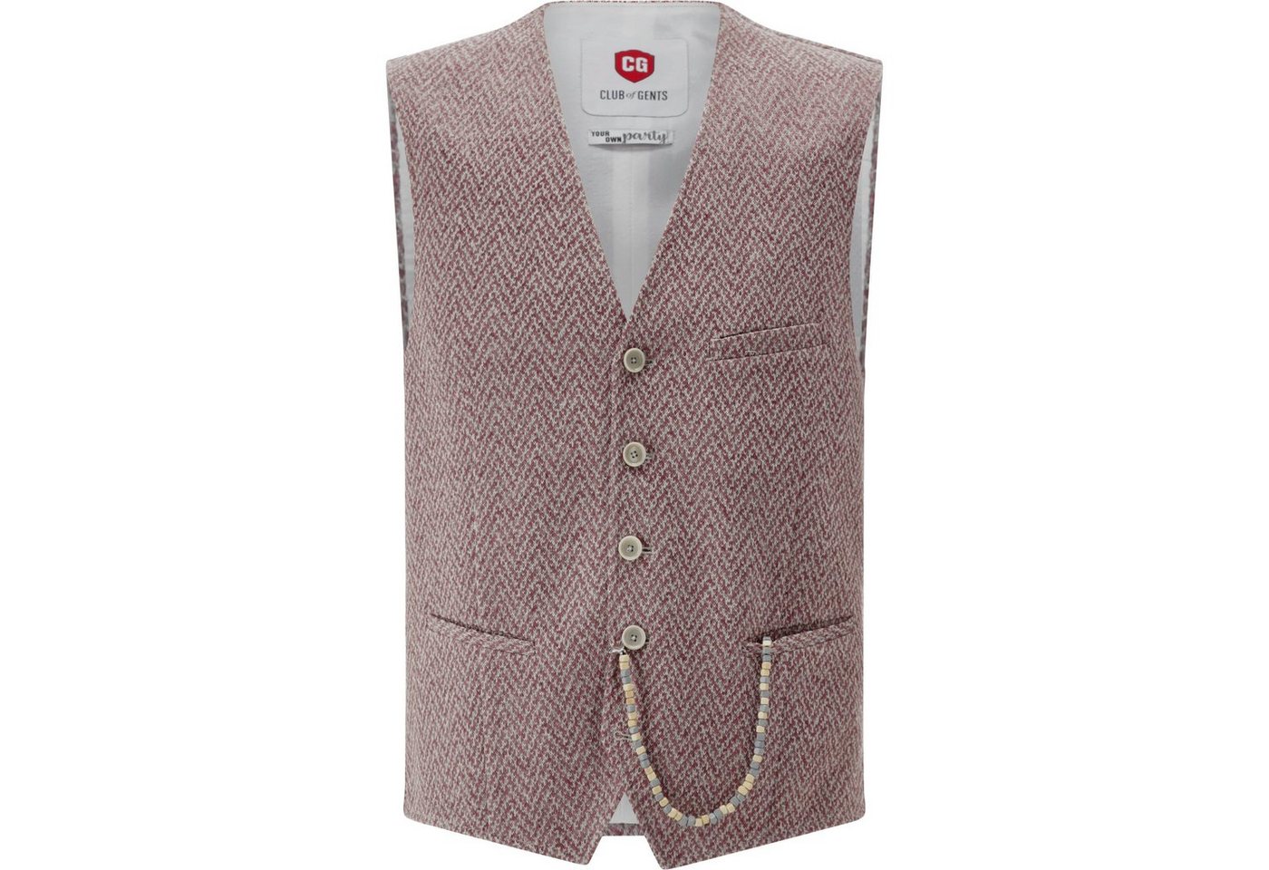 CG Club of Gents Anzugweste CG Plum-J von CG Club of Gents