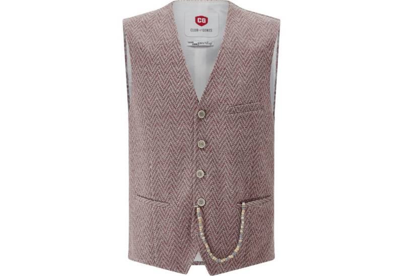 CG Club of Gents Anzugweste CG Plum-J von CG Club of Gents