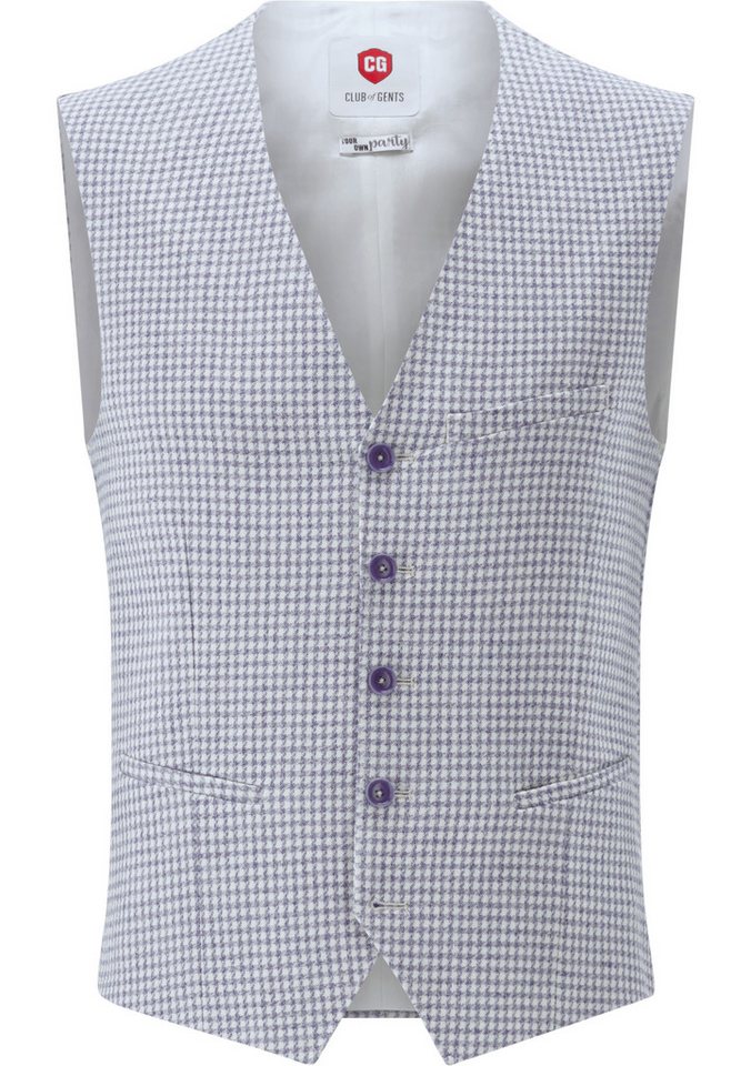 CG Club of Gents Anzugweste CG Plum von CG Club of Gents