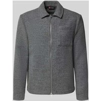CG - Club of Gents Jacke mit Zweiwege-Reißverschluss Modell 'JON' in Silber, Größe XXL von CG - Club of Gents