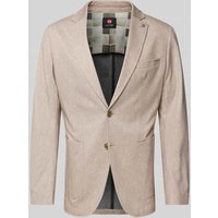 CG - Club of Gents Sakko mit aufgesetzten Taschen Modell 'Carter' in Beige, Größe 52 von CG - Club of Gents